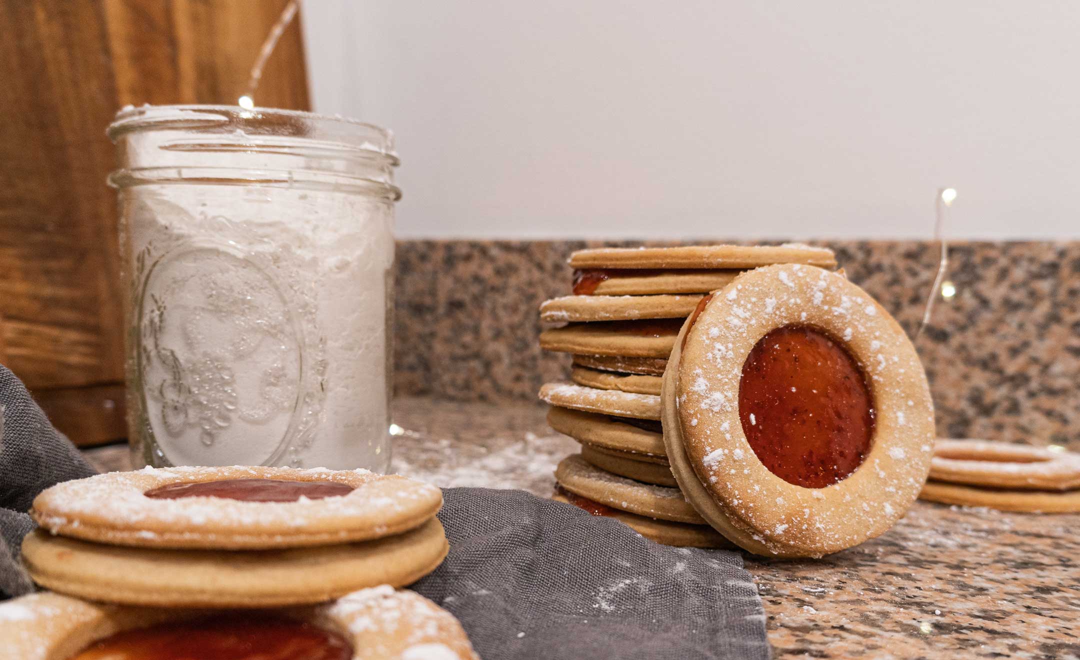 Doppeldecker-Kekse - ein Weihnachtsklassiker